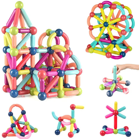 Magnetic Blocks Set Toy