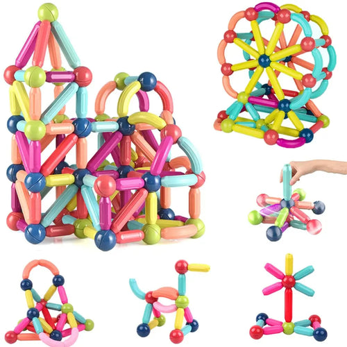 Magnetic Blocks Set Toy