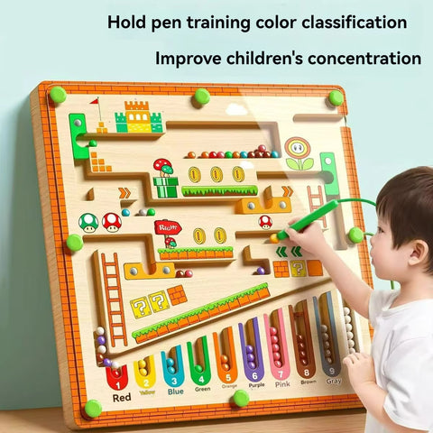 Magnetic Maze Walking Ball Education Puzzle Toy