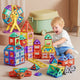 Magnetic Tiles Building Blocks- 60 pieces