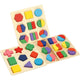 3-in-1 Wooden Learning Boards Set